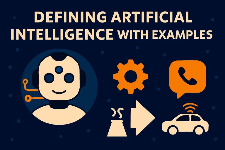 Defining Artificial Intelligence with Examples
