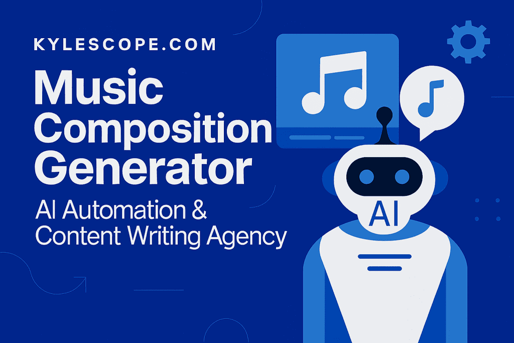 Music Composition Generator