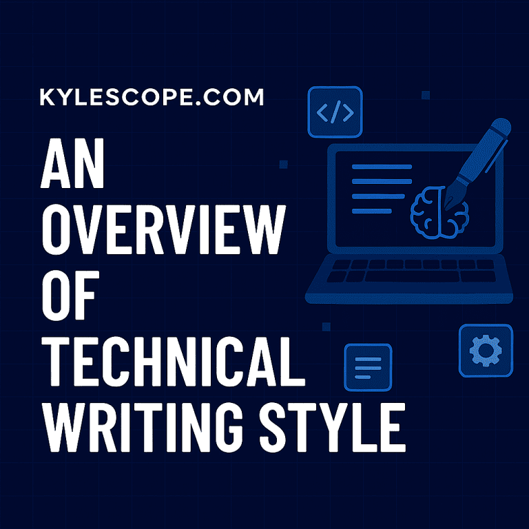 an overview of technical writing