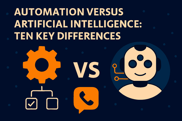automation vs artificial intelligence