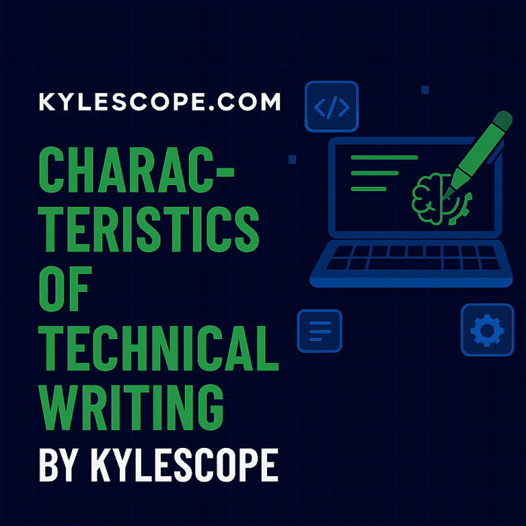 characteristics of technical writing services