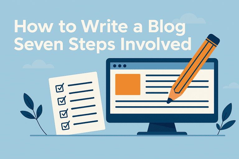 how to write a blog