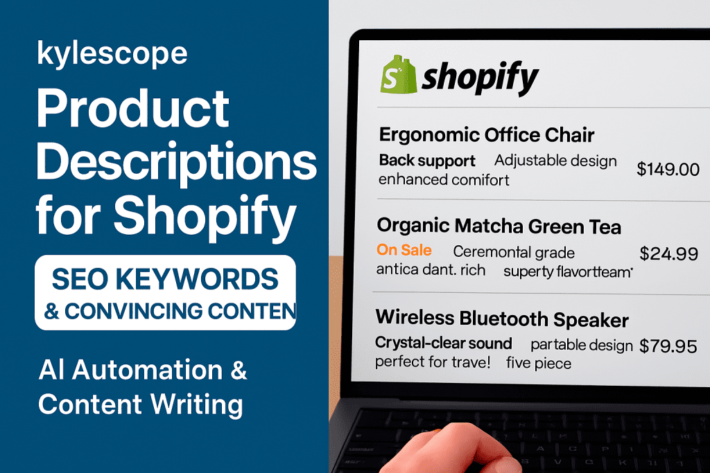 sample shopify product description