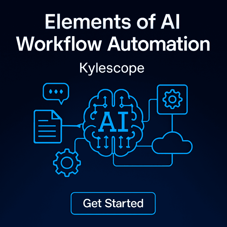 Elements of AI Workflow Automation
