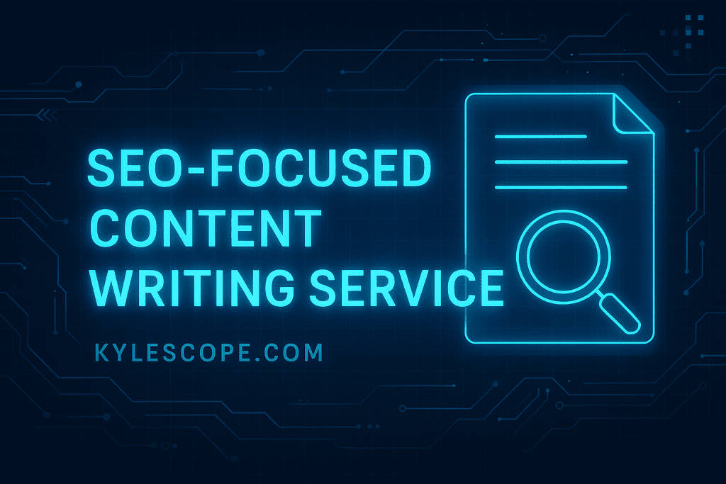 SEO-Focused Content Writing Services