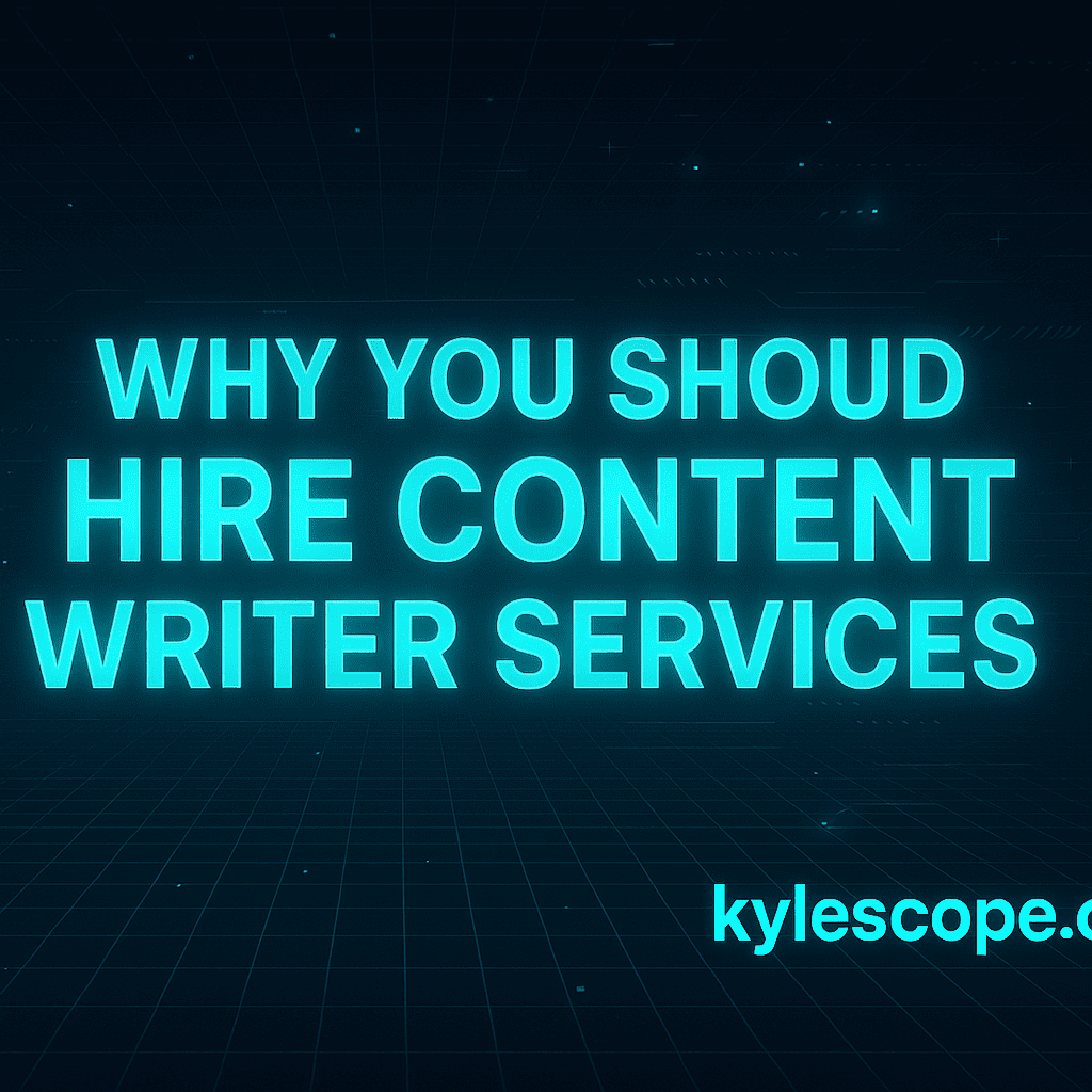 Why You Should Hire Content Writer Services
